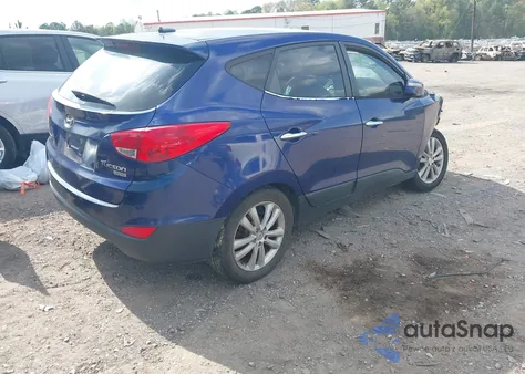 2010 Hyundai Tucson Limited from USA, damaged, VIN KM8JU3ACXAU042667